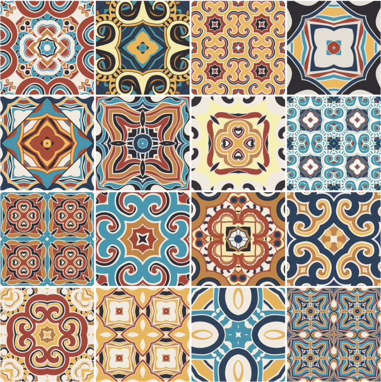 Colourful Tiles 10