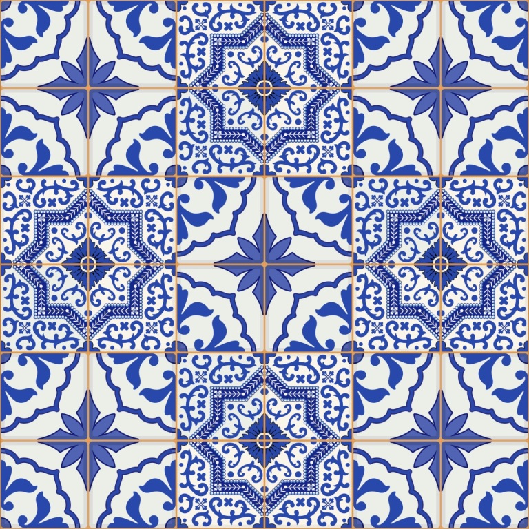 Blue Tiles 2